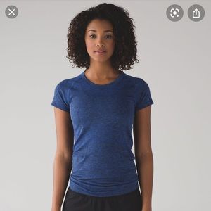 Blue Swiftly Tech t shirt